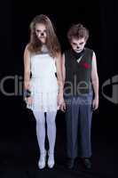 groom and  bride -  zombie