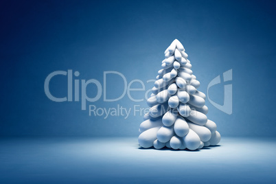 Stylized Christmas tree