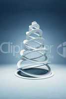 Stylized Christmas tree