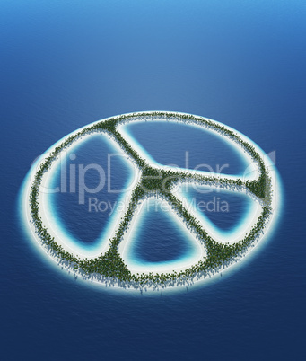 Die Insel des Friedens