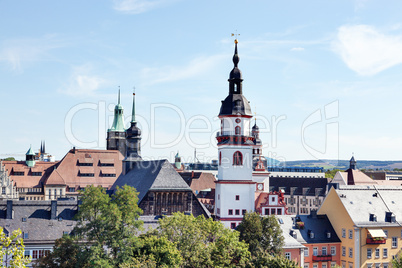 City of Chemnitz in Saxony