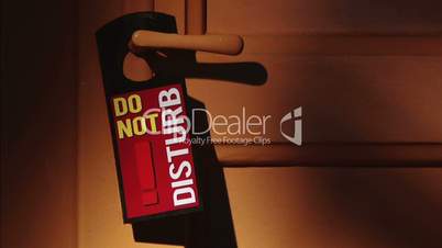 Door sign - Do not disturb