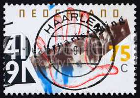 Postage stamp Netherlands 1991 General Strike