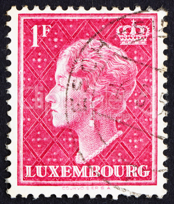 Postage stamp Luxembourg 1948 Charlotte, Grand Duchess of Luxemb