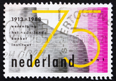 Postage stamp Netherlands 1988 Netherlands Cancer Institute