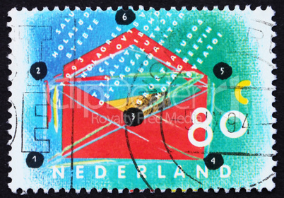 Postage stamp Netherlands 1993 Envelope and Contents