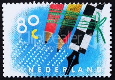 Postage stamp Netherlands 1993 Letter Writing Day