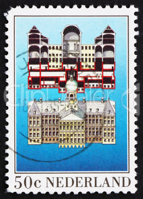 Postage stamp Netherlands 1983 Royal Palace