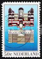 Postage stamp Netherlands 1983 Royal Palace