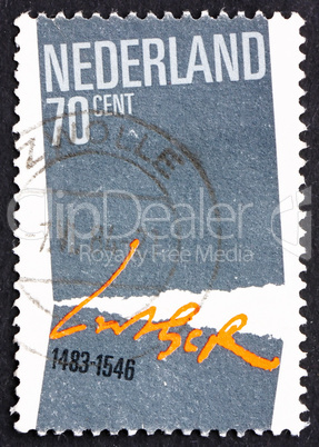 Postage stamp Netherlands 1983 Symbolic Separation of Church
