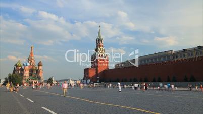 Red square timelapse