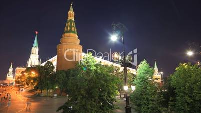 Kremlin night timelapse
