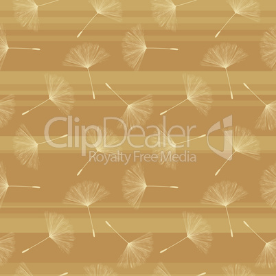 Soft dandelion seed pattern.