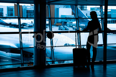 Passengers at the airport