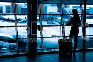 Passengers at the airport