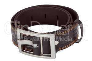 Leather belt