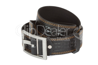 Leather belt