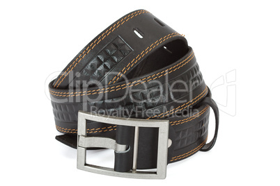 Leather belt