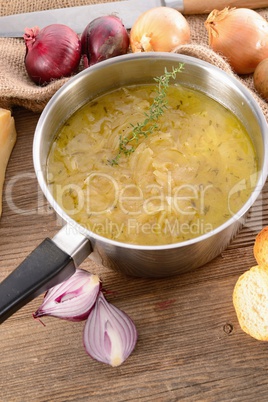 French onion soup