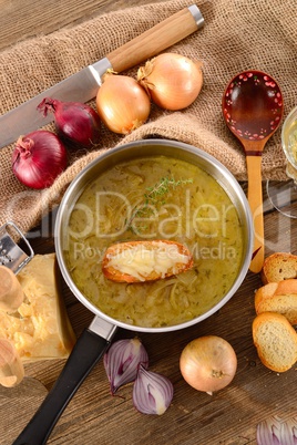 French onion soup