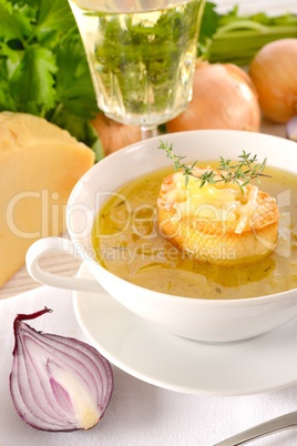 French onion soup