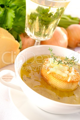 French onion soup