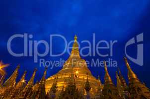 Shwedagon golden pagoda