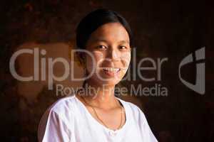 Myanmar girl portrait