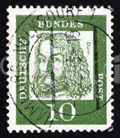Postage stamp Germany 1961 Albrecht Durer, painter and engraver