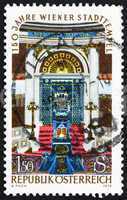 Postage stamp Austria 1976 Vienna City Synagogue