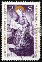Postage stamp Austria 1975 Virgin and Child