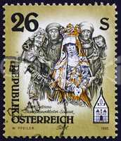 Postage stamp Austria 1995 Sculpture of Mater Dolorosa