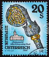 Postage stamp Austria 1993 Crosier, Fiecht Monastery, Tirol