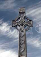 Celtic stone cross