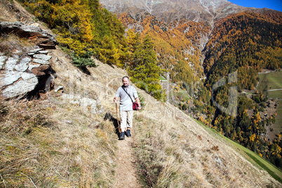 Hiking in the Alps of South Tyrol