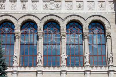 Vigado Concert Hall Facade in Budapest