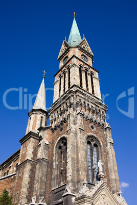 Ferencvaros Church Tower in Budapest