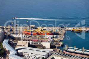 Shipyard in Gibraltar