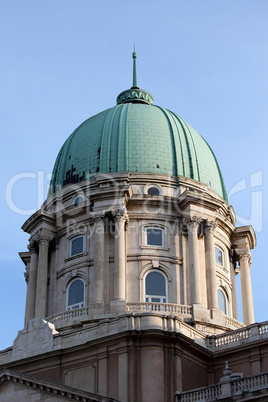 Royal Palace Dome in Budapest