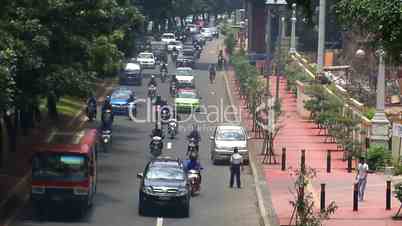 indonesia jacarta city traffic wide real time 10705