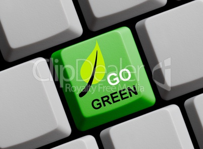 Go Green online