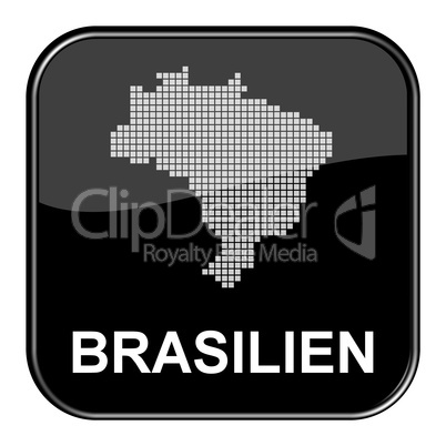 Glossy Button Brasilien