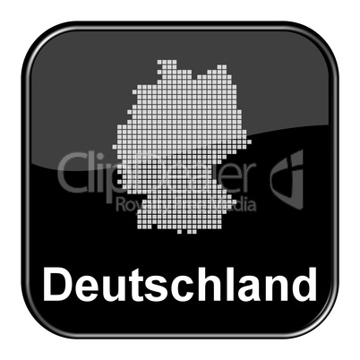 Glossy Button Deutschland