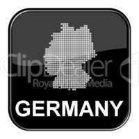 Glossy Button Deutschland / Germany