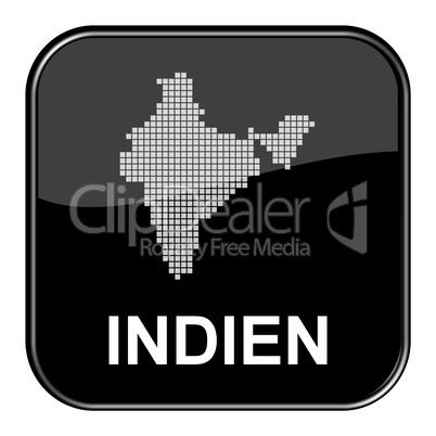 Glossy Button Indien