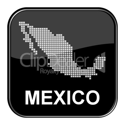 Glossy Button Mexiko / Mexico