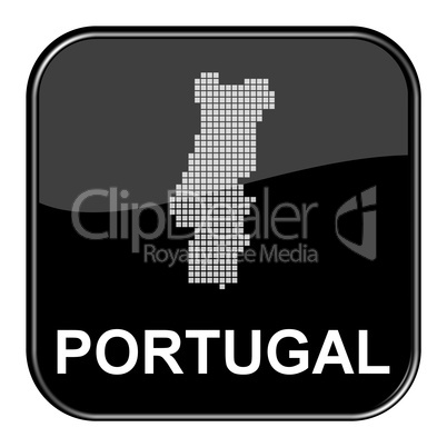 Glossy Button - Portugal