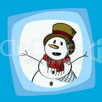 Snowman clip art