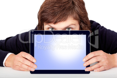 Woman with Tablet PC Woman with Tablet PC