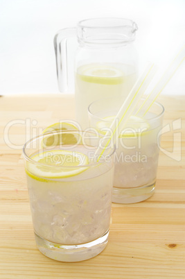 fresh lemonade drink